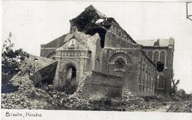 První světová válka - Biache, Kierche (pohled)