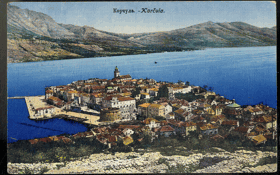 Jugoslavia - Korčula (pohled)