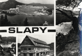 Slapy - přehradní jezero, okénkový (pohled)
