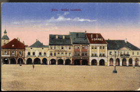 Jičín - Velké náměstí (pohled)