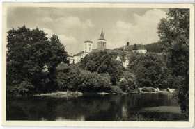 Sázava - zámek (pohled)