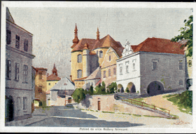Litomyšl - Pohled do ulice Boženy Němcové (pohled)