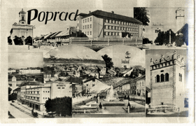 Poprad, montáž (pohled)