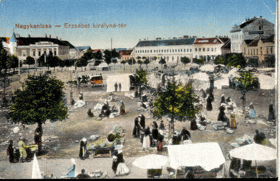 Nagykanisza, trh (pohled)
