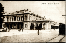 Itálie - Trieste - Stazione Centrale (pohled)