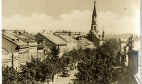 Slovensko - Lučenec (pohled)