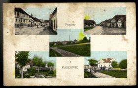 Kasejovice, pozdrav (pohled)