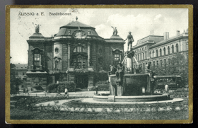 Ústí nad Labem, divadlo (pohled)