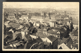 Plzeň, pohled z věže (pohled)