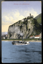 Ústí nad Labem - Ausig a. E. Schreckenstein (pohled)