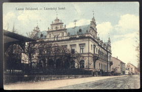 Lázně Bělohrad - Lázeňský hotel (pohled)