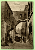 Izrael - Jerusalem - Via Dolorosa (pohled)