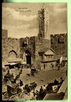Izrael - Jerusalem - The Tower of Jaffa (pohled)