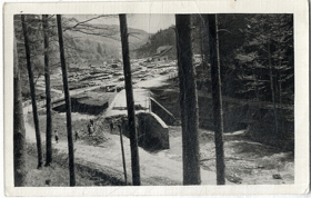 Štěpanice - povodeň v r. 1941 (pohled)