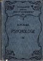 Psychologie IV.