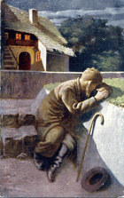 T. Kroj - Na prahu domova (pohled)