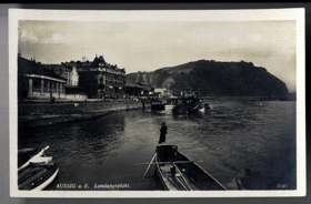 Ústí nad Labem, lodě (pohled)
