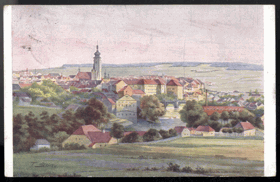 F. Štětka - Písek od severu (pohled)