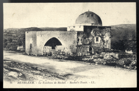 Palestina - Bethléem - Le Tombeau de Rachel (pohled)