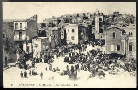 Palestina - Bethléem - Le Marché (pohled)