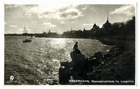 Dánsko - Kodaň - Kobenhavn - Maaneskinsbillede fra Langelinie (pohled)
