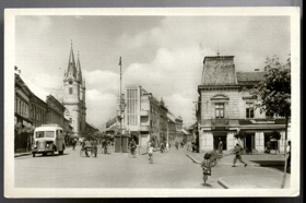 Komárno - Masarykova ulice (pohled)