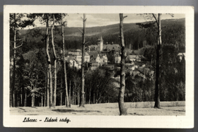 Liberec - Lidové sady (pohled)