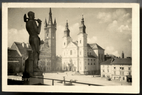 Klatovy, náměstí (pohled)