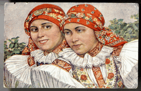 Kroje z Mařatic (pohled)