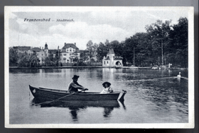 Františkovy Lázně, loďka (pohled)