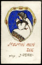 Veselé vánoce J. Kojan (pohled)