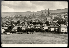 Klatovy - pohled na město (pohled)
