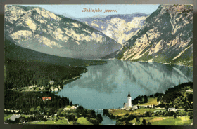 Jugoslavie - Bohinjsko jezero (pohled)