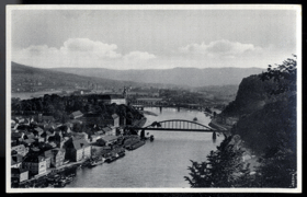 Děčín - Teschen - Bodenbach a. E. Sudetenland (pohled)