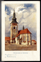 Pelhřimov - kostel sv. Bartoloměje (pohled)