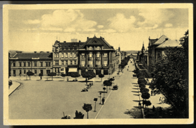 Prostějov - Vojáčkovo náměstí (pohled)