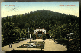 Bad Reinerz - Duszniki-Zdrój - Dušníky - Hudební pavilon (pohled)