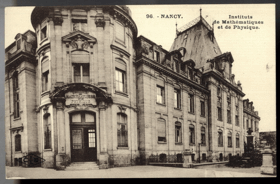 Nancy - Instituts de Mathématiques et de Physique (pohled)