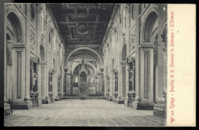Roma - Basilica di S. Giovanni in Laterano (pohled)