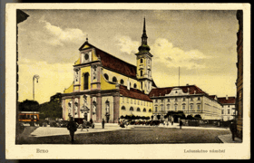 Brno, Lažanské náměstí (pohled)