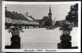 Kostelec nad Orlicí, náměstí (pohled)