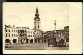 Nový Jičín - náměstí (pohled)