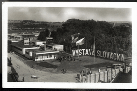 Uherské Hradiště - Výstava Slovácka 1937 (pohled)