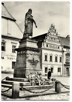 Tábor - Žižkův pomník (pohled)