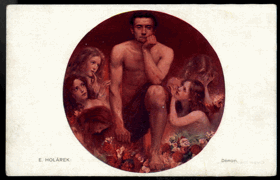 E. Holárek - Démon (pohled)