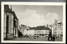 Plzeň - náměstí Republiky (pohled)