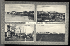 Zeleneč, okénkový (pohled)