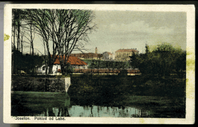 Josefov - Pohled od Labe (pohled)