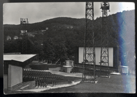 Karlovy Vary - letní kino (pohled)