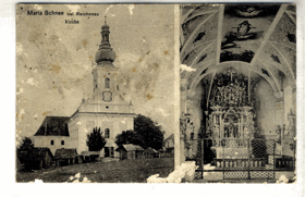 Maria Schnee - Svatý Kámen (pohled)